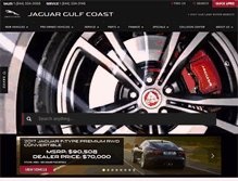 Tablet Screenshot of jaguargulfcoast.com